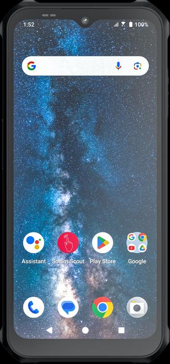 Actual product image Sonim XP400 5G (128 GB, Black, 6.50", Dual SIM, 50 Mpx, 5G)