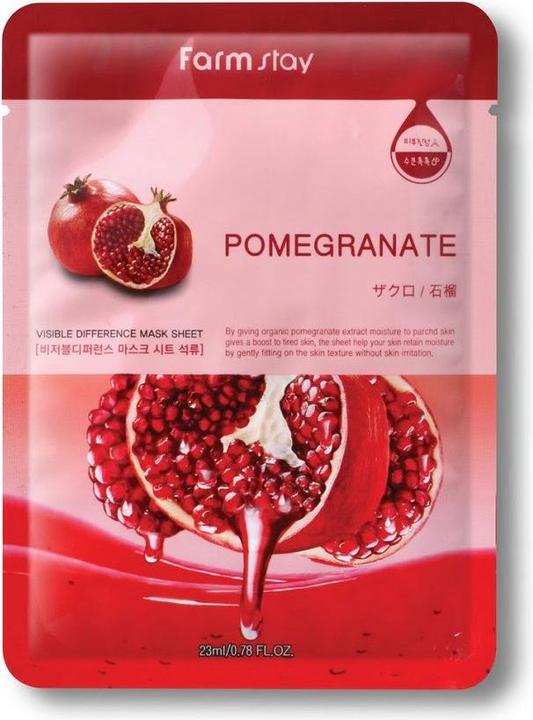 Farm Stay Visible Difference Pomegranate Mask