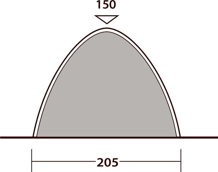 Produktbild Outwell Free Standing Innenzelt (Vorzelt, 2.20 kg, 2 Personen)