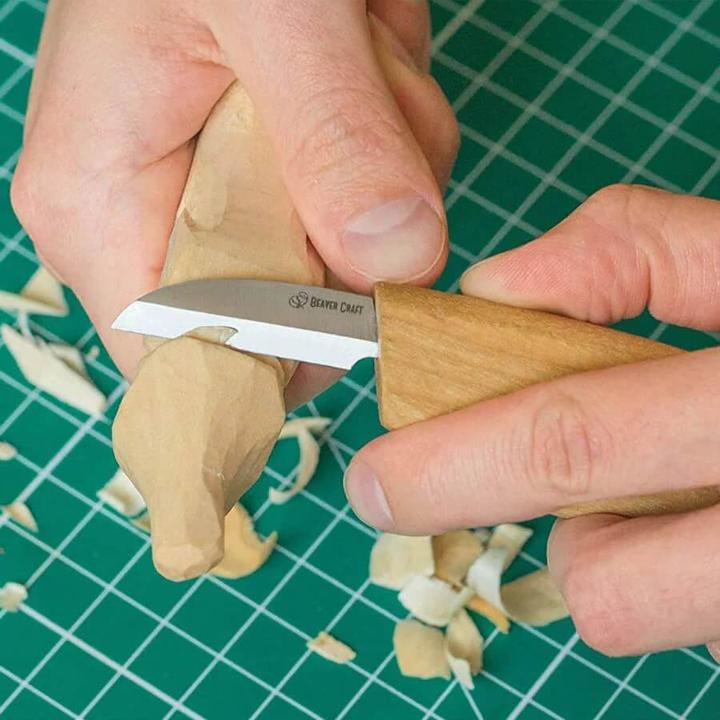 Actual product image Beaver Craft BeaverCraft Wood Carving Bench Knife (4 cm)