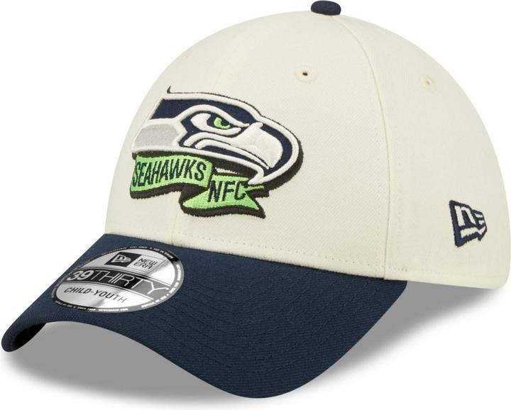 Produktbild New Era 39Thirty Kinder Cap - SIDELINE Seattle Seahawks T/C