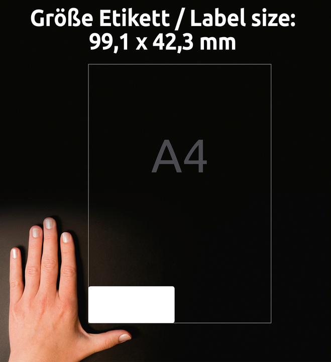 Actual product image Avery Universal labels