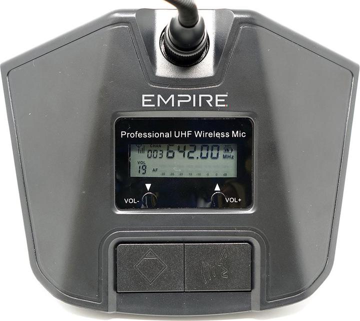 Actual product image Empire MD100 radio microphone