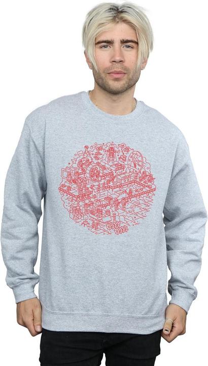 Produktbild Star Wars Christmas Death Star Sweatshirt (L)