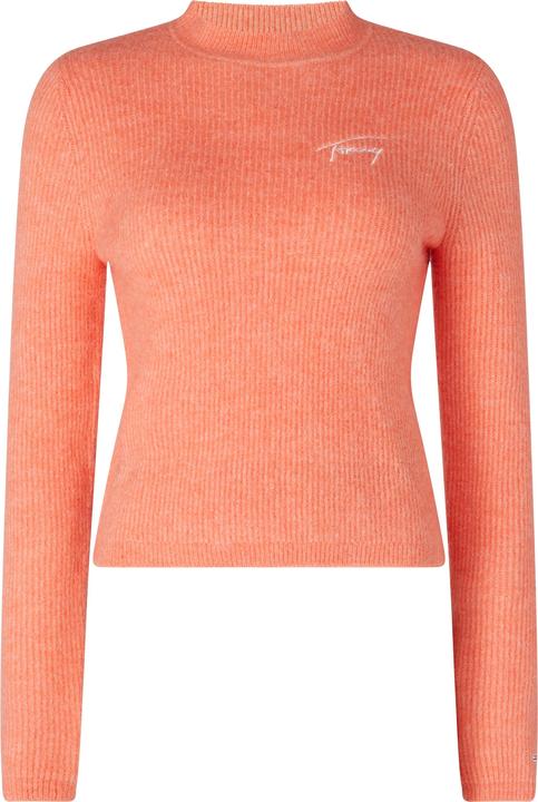 Actual product image Tommy Hilfiger Tjw Signature Rib turtleneck jumper for women (S)