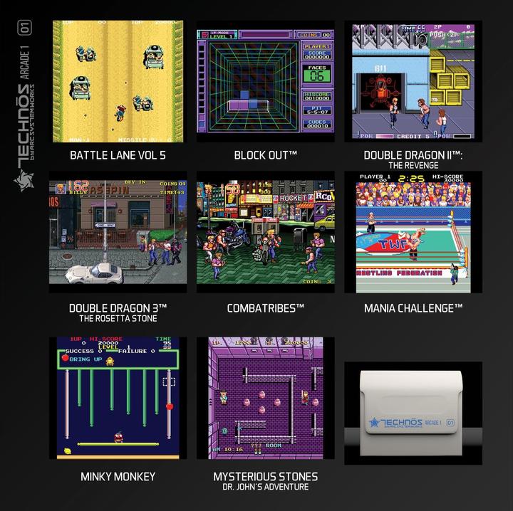 Produktbild Blaze Evercade Technos Arcade Cartridge 1 (Evercade, EN)