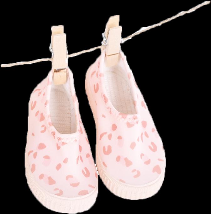 Swim Essentials Lycra Badeslippers Old Leopard
