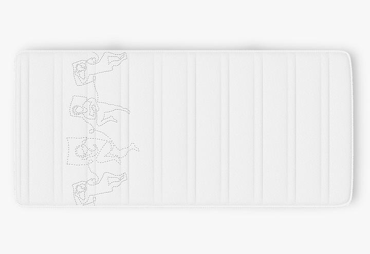 Image du produit happy Up (90 x 210 cm, Noyau de mousse)