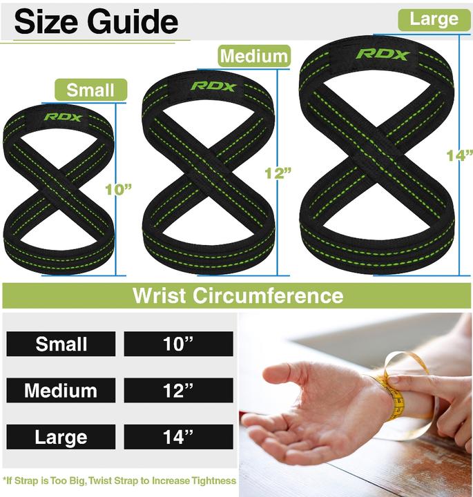 Actual product image Rdx Gym Lifting Cotton Straps