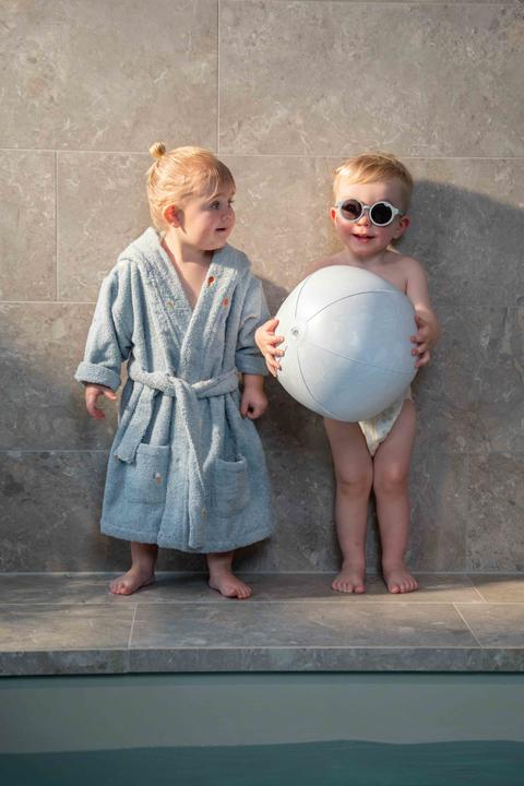 Actual product image Filibabba Kids sunglasses in recycled plastic - Pearl Blue