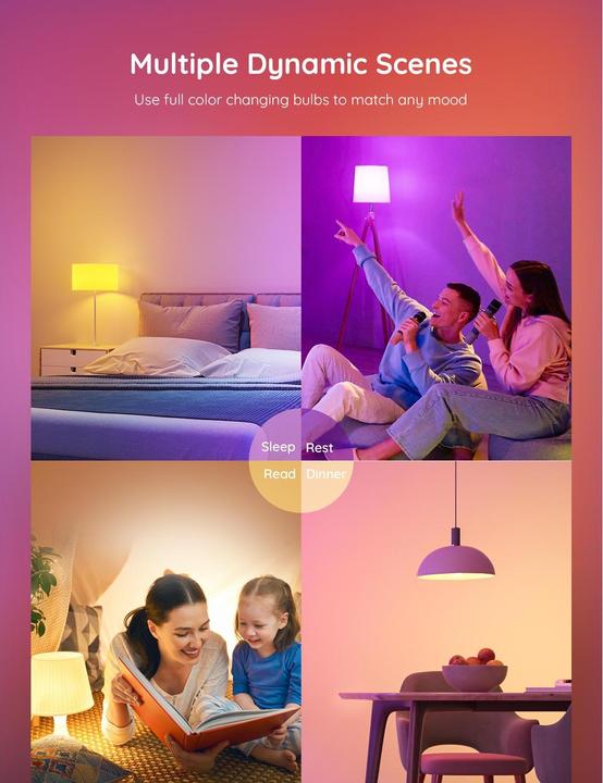 Actual product image Govee Smart Light Bulb (E27, 9 W, 800 lm, 1 x, F)