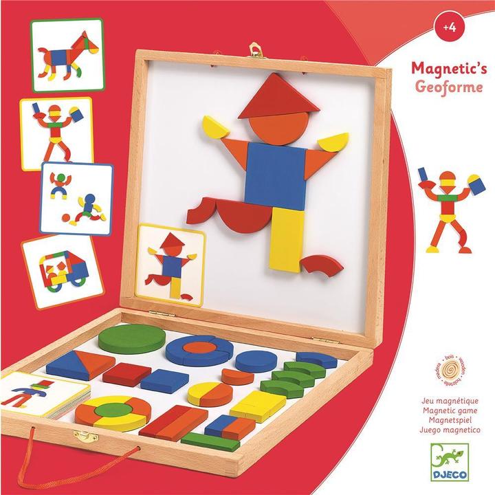Image du produit Djeco Géoforme des aimants
