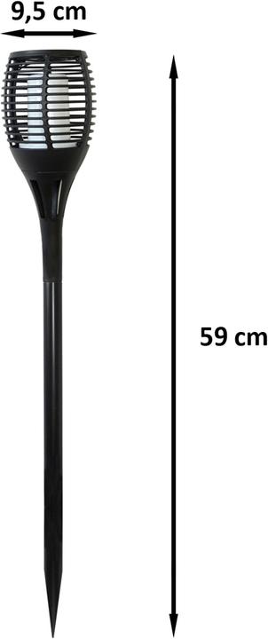 Actual product image Grundig Solar lamp "Flame