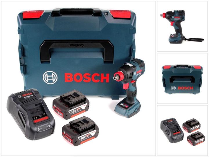 Image du produit Bosch Professional GDX 18V-200 C 2 x ProCORE18V 4,0 Ah (Fonctionnement sur batterie)