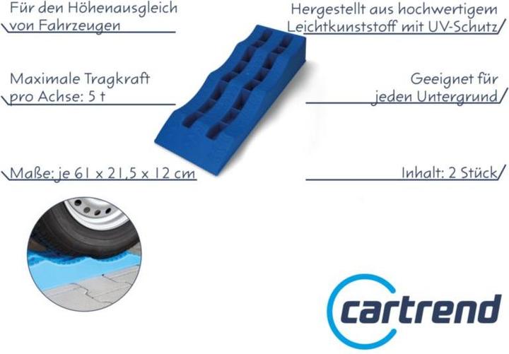 Immagine prodotto Cartrend Set di cunei di compensazione