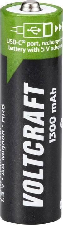 Image du produit Voltcraft Accu-Rechargeable (4 pcs, AA, 1300 mAh)