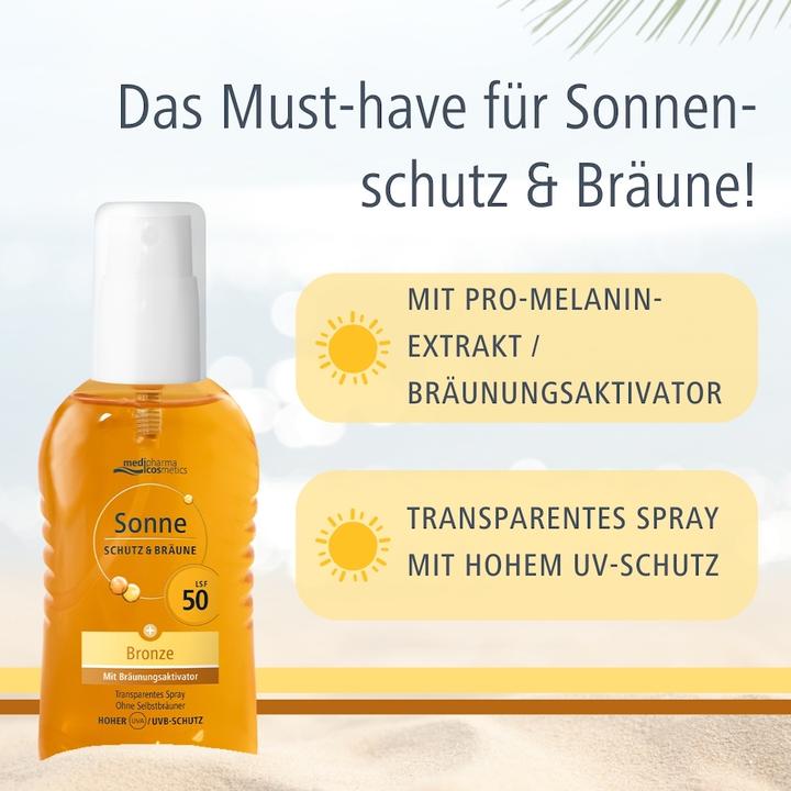 Produktbild Dr. Theiss Sonne Schu+braeu Bro Lsf50, 200 ml SPR (Sonnenspray, SPF 50, 200 ml)