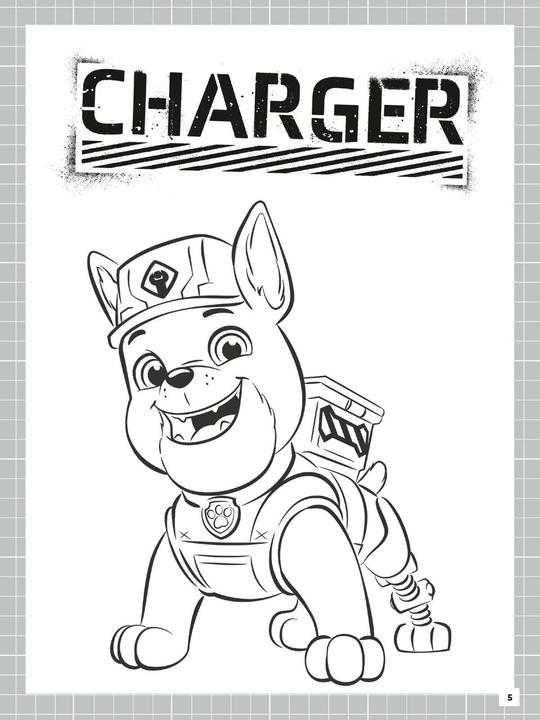 Image du produit Rubble & Crew : Livre de coloriage à pattes de construction