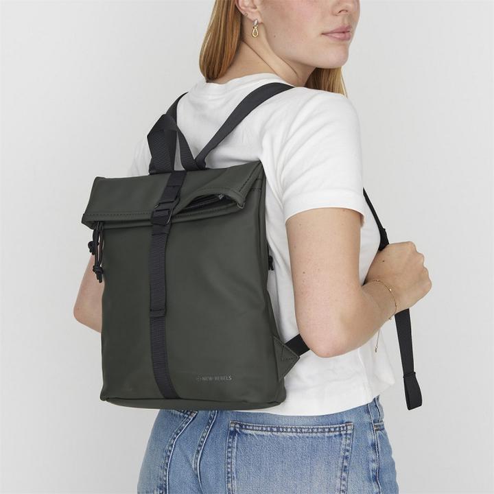 Image du produit New Rebels Mart - Los Angeles Rolltop Backpack Dgreen