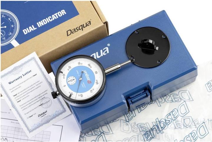 Actual product image Dasqua 5121-1105 Stossfeste Messuhr mit Kontrollmass 10 mm