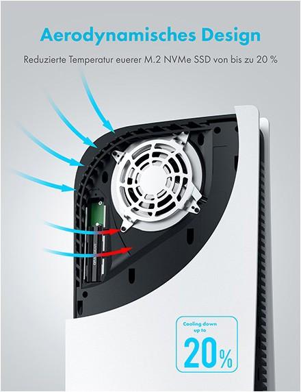 Actual product image Graugear G-PS5HS02
