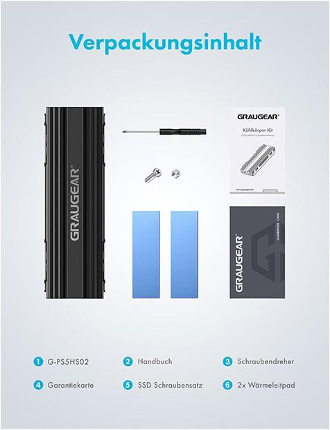 Actual product image Graugear G-PS5HS02