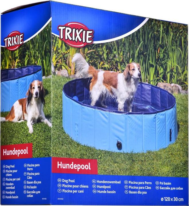 Actual product image Trixie Dog pool, 120 x 30 cm, light blue (Dog pool)