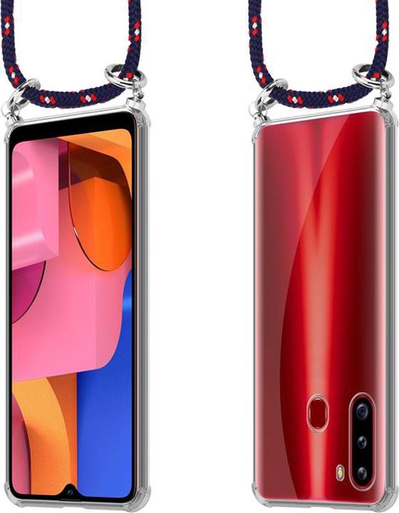 Produktbild Cadorabo TPU Handy Kette SILBER Cover