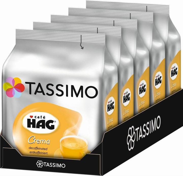 Actual product image Tassimo Cafe HAG Crema T-Disc (80 x Port.)