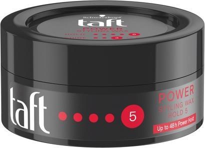 Actual product image Schwarzkopf Taft - Power Hair Wax Hair Styling Wax 75Ml (Hair gel, 75 ml)