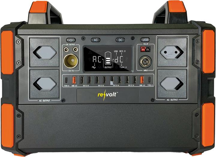 Produktbild Revolt Powerbank & Solar-Konverter (1048 Wh, 16 kg)