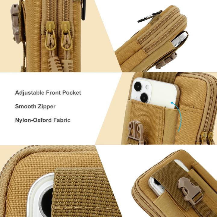 Produktbild Cadorabo Handytasche für WIKO LENNY 3 Hülle im Militär Style (Wiko Lenny 3)