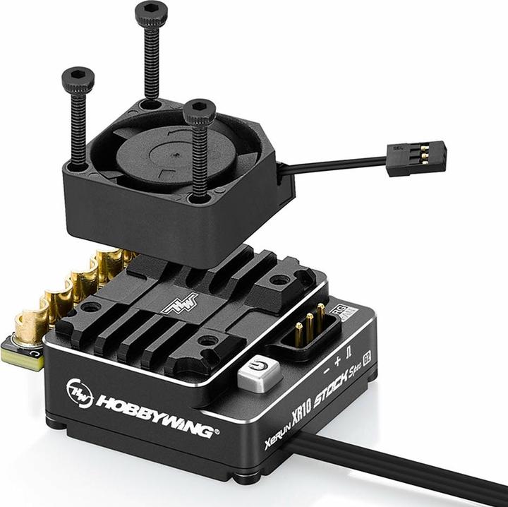 Actual product image Hobbywing Xerun XR10 Stock Spec brushless controller 100A, 2s LiPo, BEC 5A
