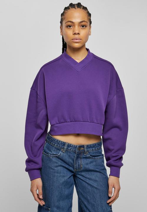 Immagine prodotto Urban Classics Ladies Cropped V-Neck (XS)