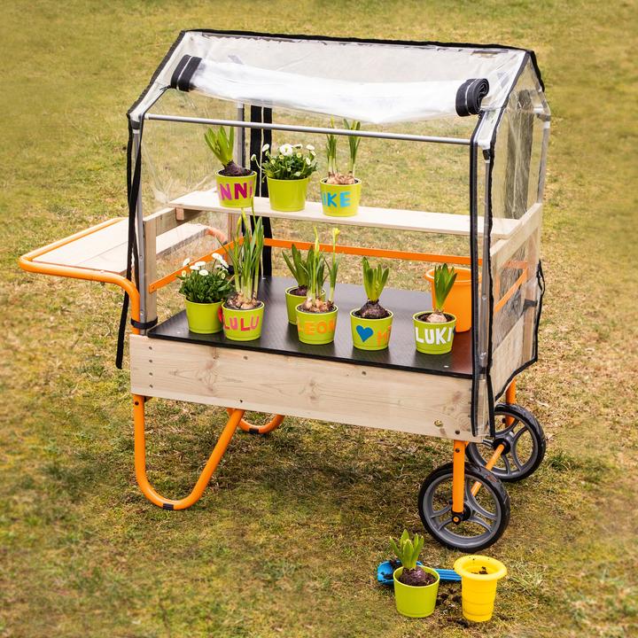 Actual product image Beleduc Mobile greenhouse Little Gardeners