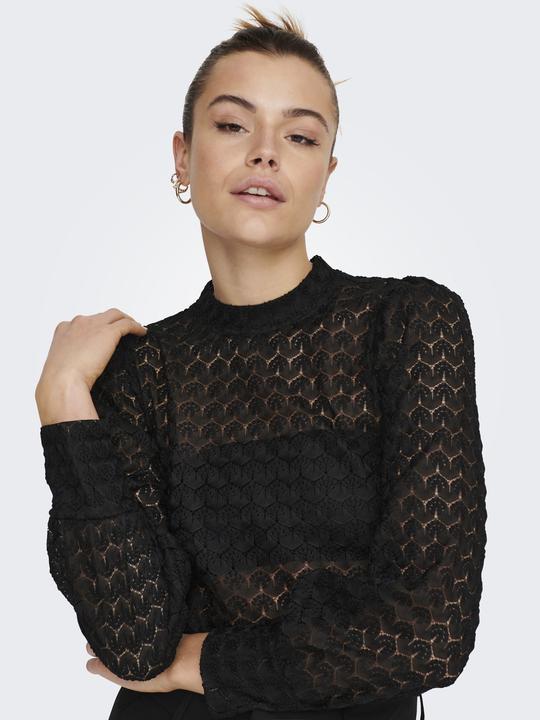 Image du produit JdY Haut décoré de dentelle avec manches longues (L)