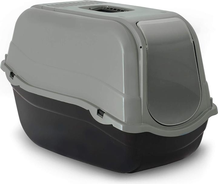 Actual product image Beeztees Cat litter box Romeo Eco (Cat litter tray open)