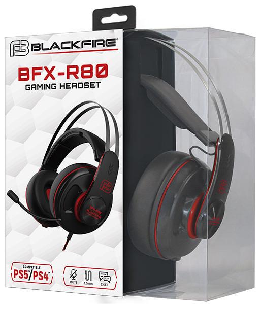 Actual product image Ardistel BLACKFIRE® Wired Gaming Headset BFX-R80 for PS5™ & PS4™