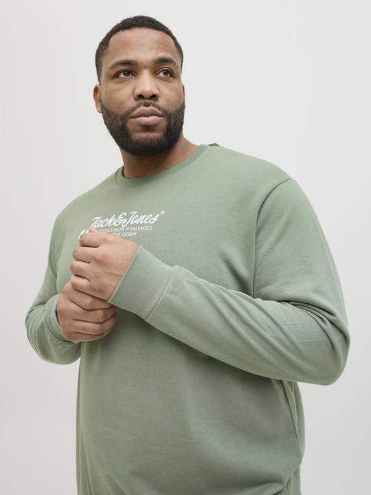 Produktbild Jack & Jones Plus Size Gedruckt Sweatshirt Sweatshirt (5XL)