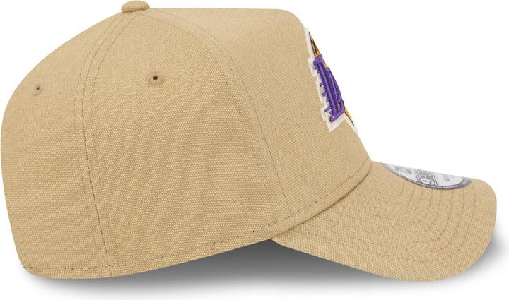 Produktbild New Era A-Frame Trucker Leinen Cap Los Angeles Lakers beige (One Size)