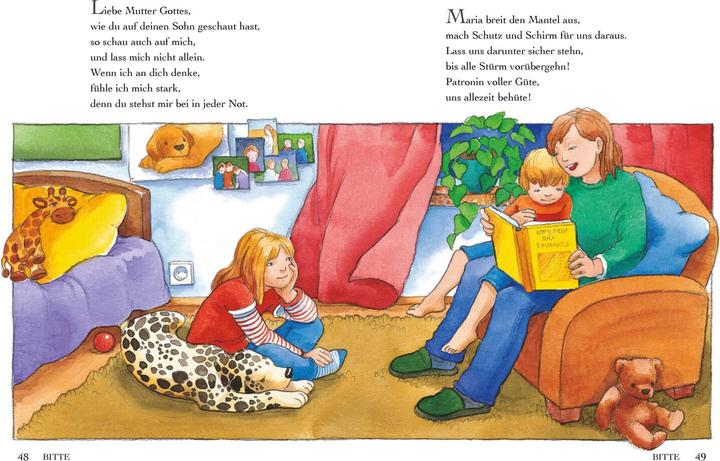 Produktbild Die schönsten Kindergebete (Deutsch, Schwager & Steinlein Verlag, 2023)