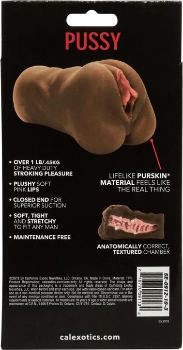 Actual product image CalExotics Stroke It Pussy
