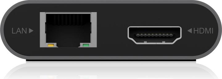 Actual product image Icy Box IB-DK4050-CPD (USB-C, 12 Ports)