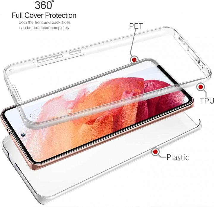 Produktbild Screenguard 360° Screen & Body Protector Samsung Galaxy S21 Hülle mit Folie (Samsung Galaxy S21+)