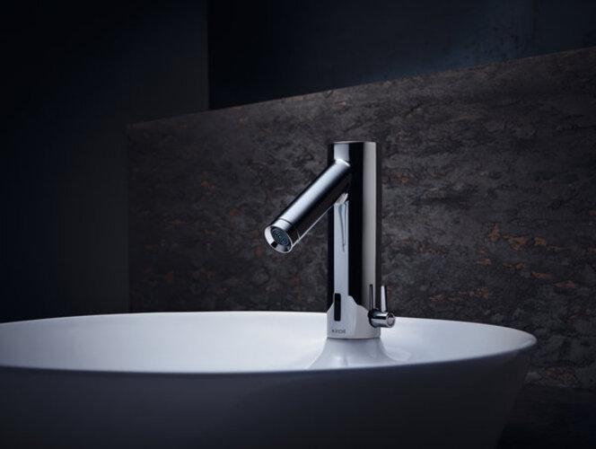 Produktbild hansgrohe Elektronik Waschtischmischer mit Temperaturregulierung Batteriebetrieb