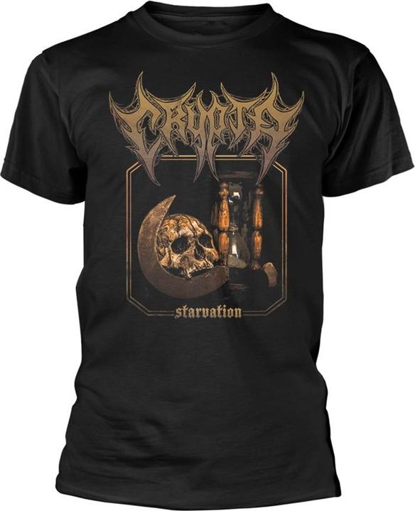 Crypta T Shirt Starvation Band Logo Official Mens Black S (S)