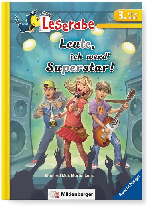 Immagine prodotto Leserabe - Leute, ich werd' Superstar! (Tedesco, Manfred Maggio, Martin Lenz, 2020)