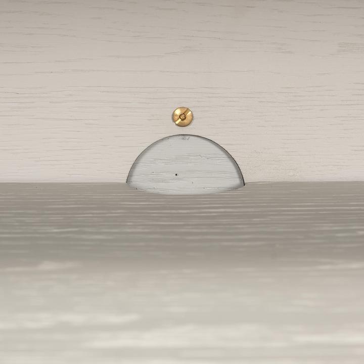 Produktbild Richmond Interiors TV-Möbel Whitebone brass 200 (235 x 100 x 77 cm)