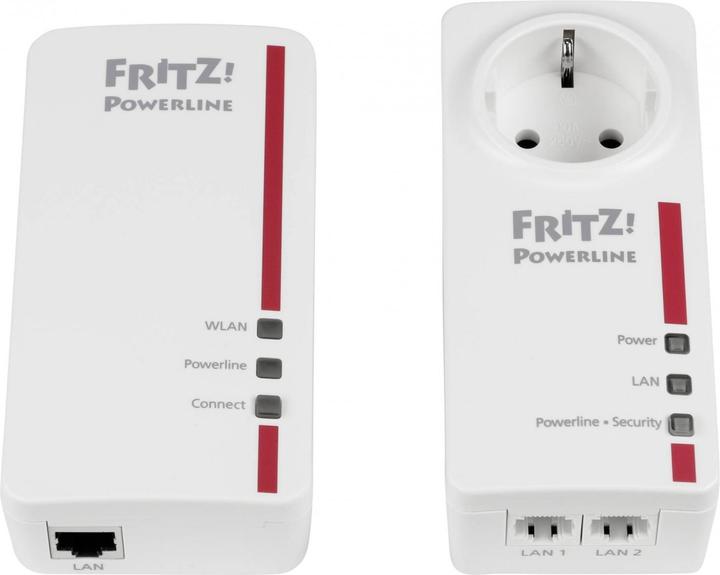 Image du produit AVM FRITZ!Powerline 1260 WLAN Set (1200 Mbit/s)