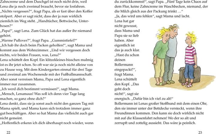 Produktbild Boie:Lena fährt auf Klassenreise (Deutsch, Kirsten Boie, 2021)